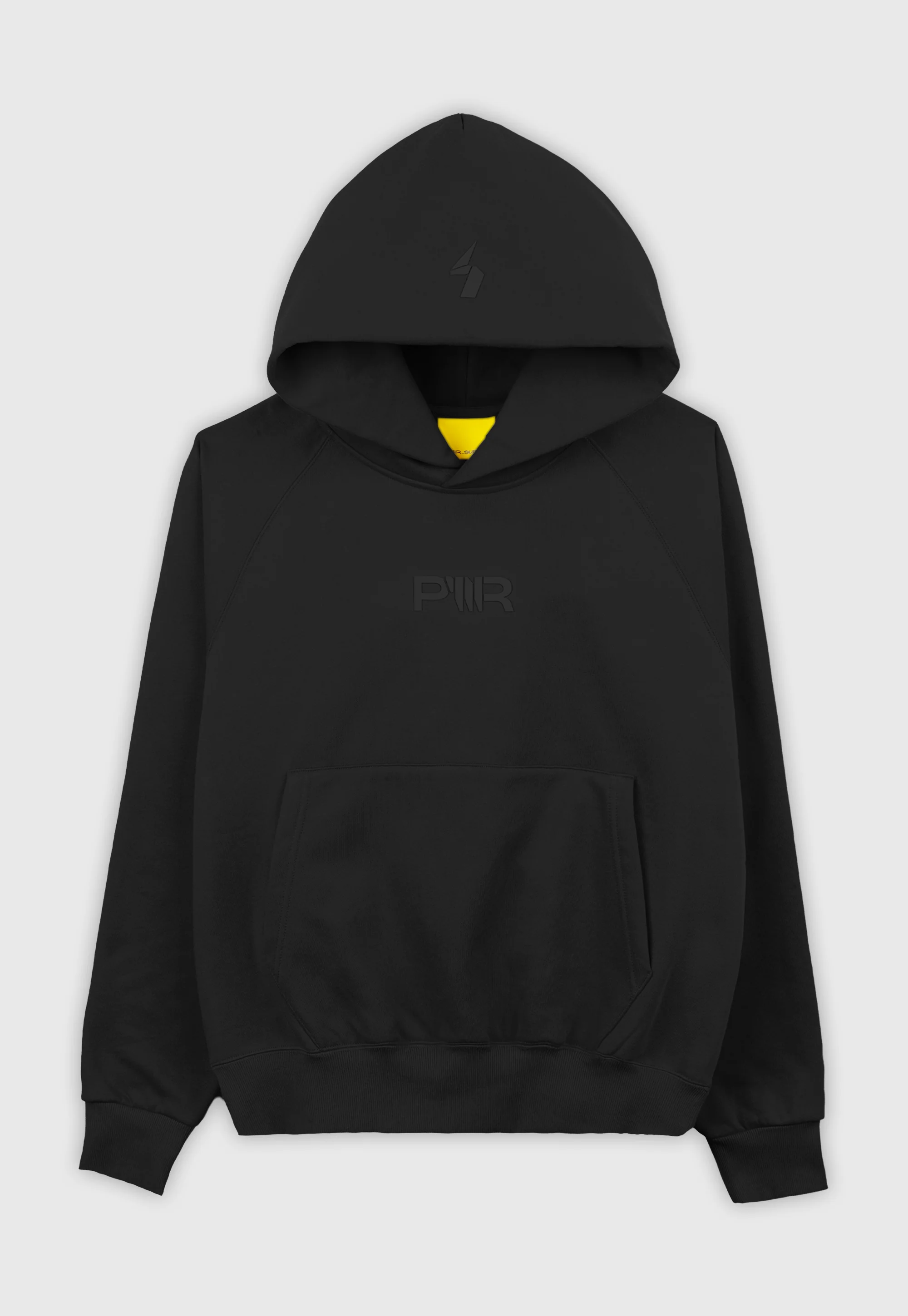 Black Essentially PWR Hoodie - Image 7